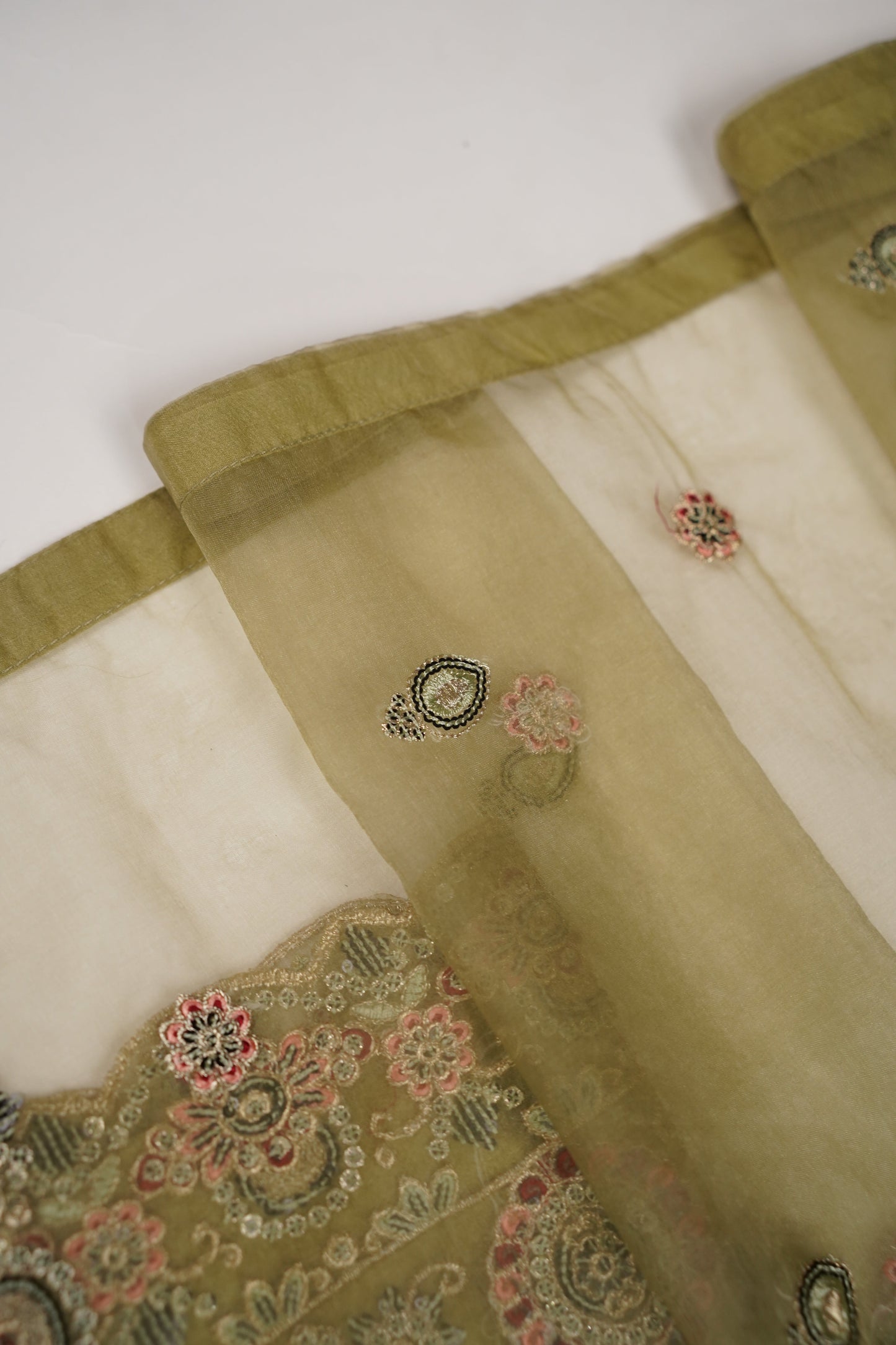 Tehwar - Luxury Organza Outfit - Festive Collection - Ready to Wear - TEHV8D4-SD