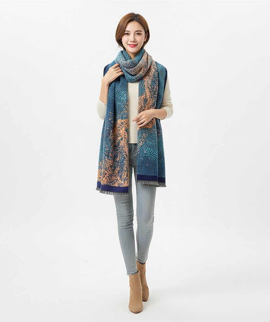 Luxury Artificial Cashmere Scarf | Premium Soft Shawl - Neomodest