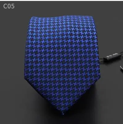 Men Necktie Silk Extended 160 cm Long 8 cm Width Blue Ties Business Wedding Fashion Tall