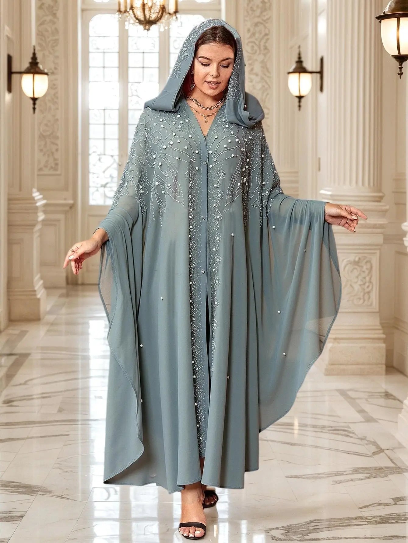 Abayas For Women Dubai Luxury 2025 African Muslim Fashion Dress Caftan Marocain Evening Party Dresses Boubou Robe Djellaba Femme