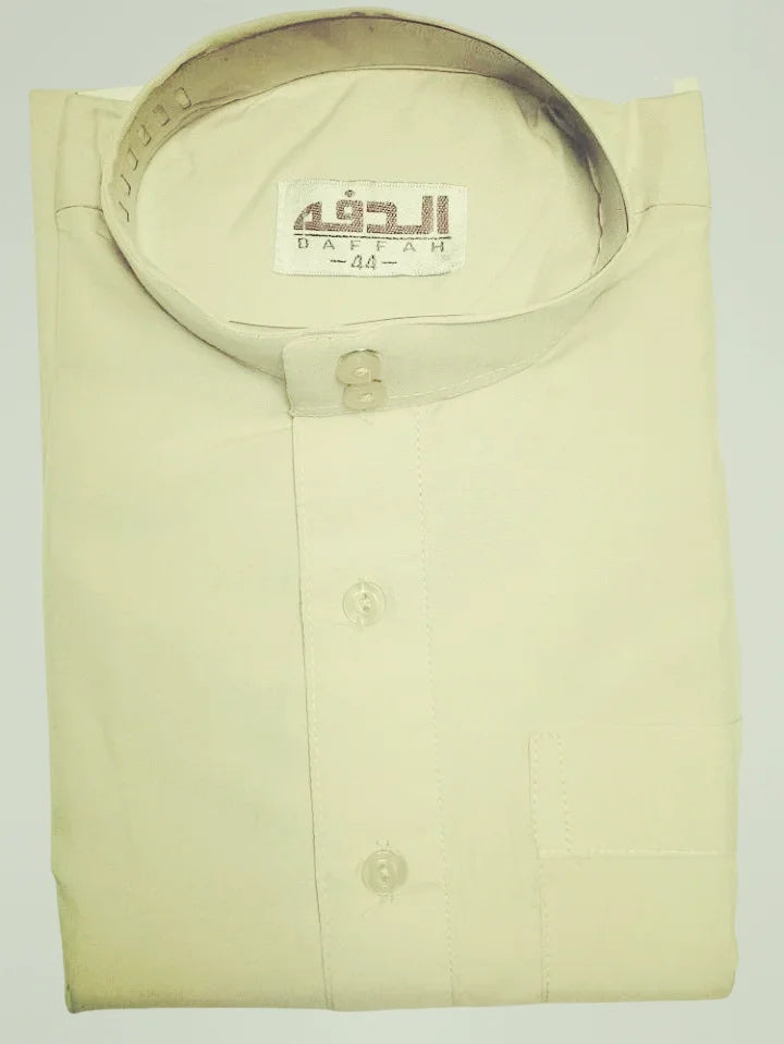 one cap for free Plain Thobe for Children (suit 95cm~155cm tall ) Jubba Soft Thawb Islamic Clothing Boy Robe