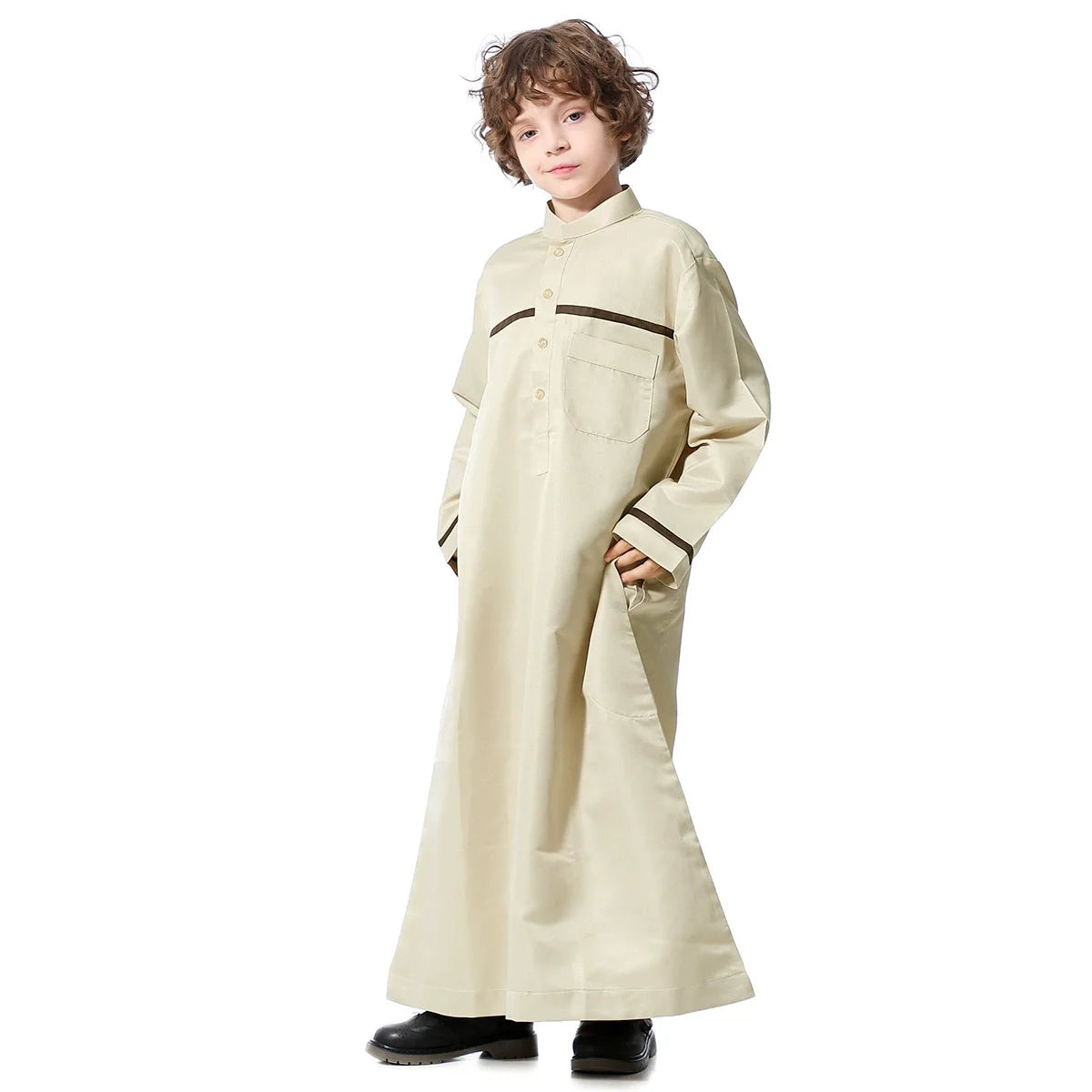Abaya Dubai Long Robe Boys Jilbab Khimar Turkey Ramadan Muslim Clothes Kaftan Moroccan Islam Hijab Abayas Arab Islamic Clothing