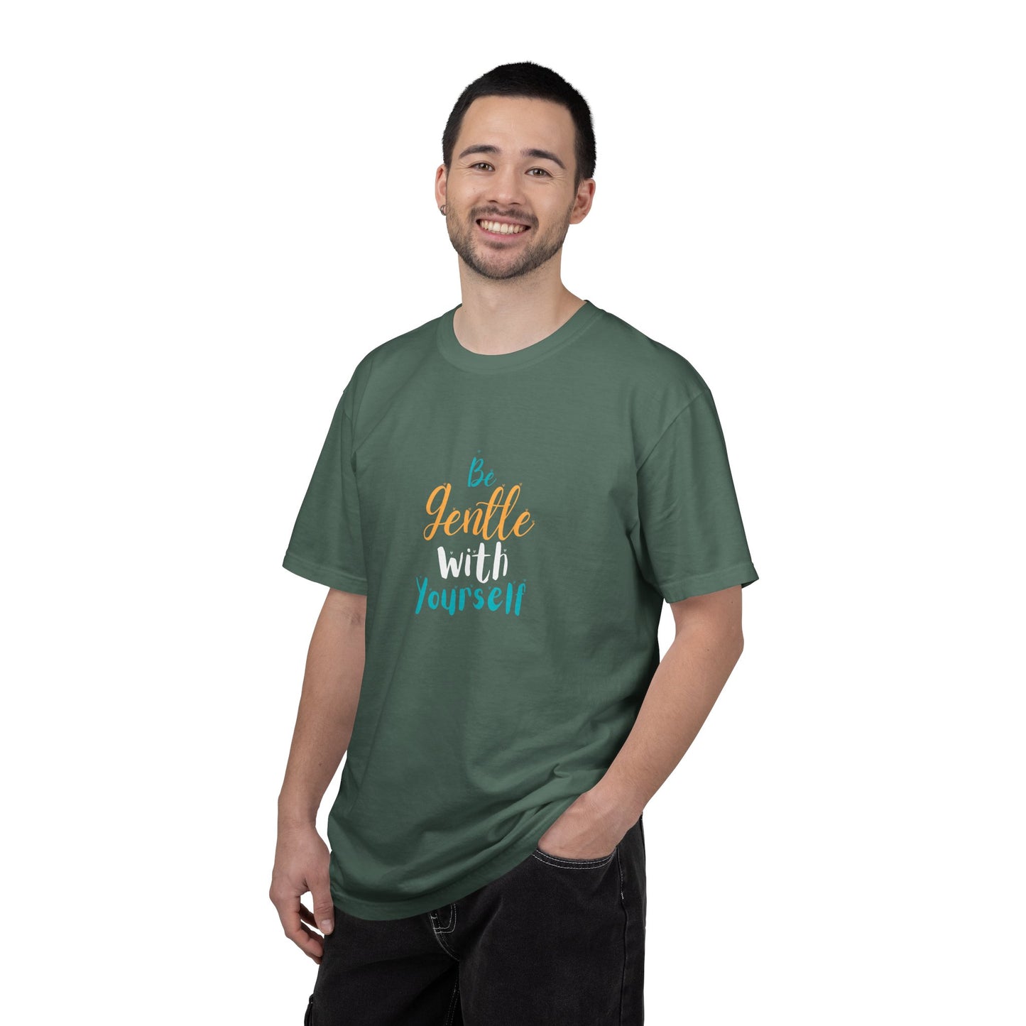 Be Gentle With Yourself T-Shirt — Inspirational Self-Care Tee