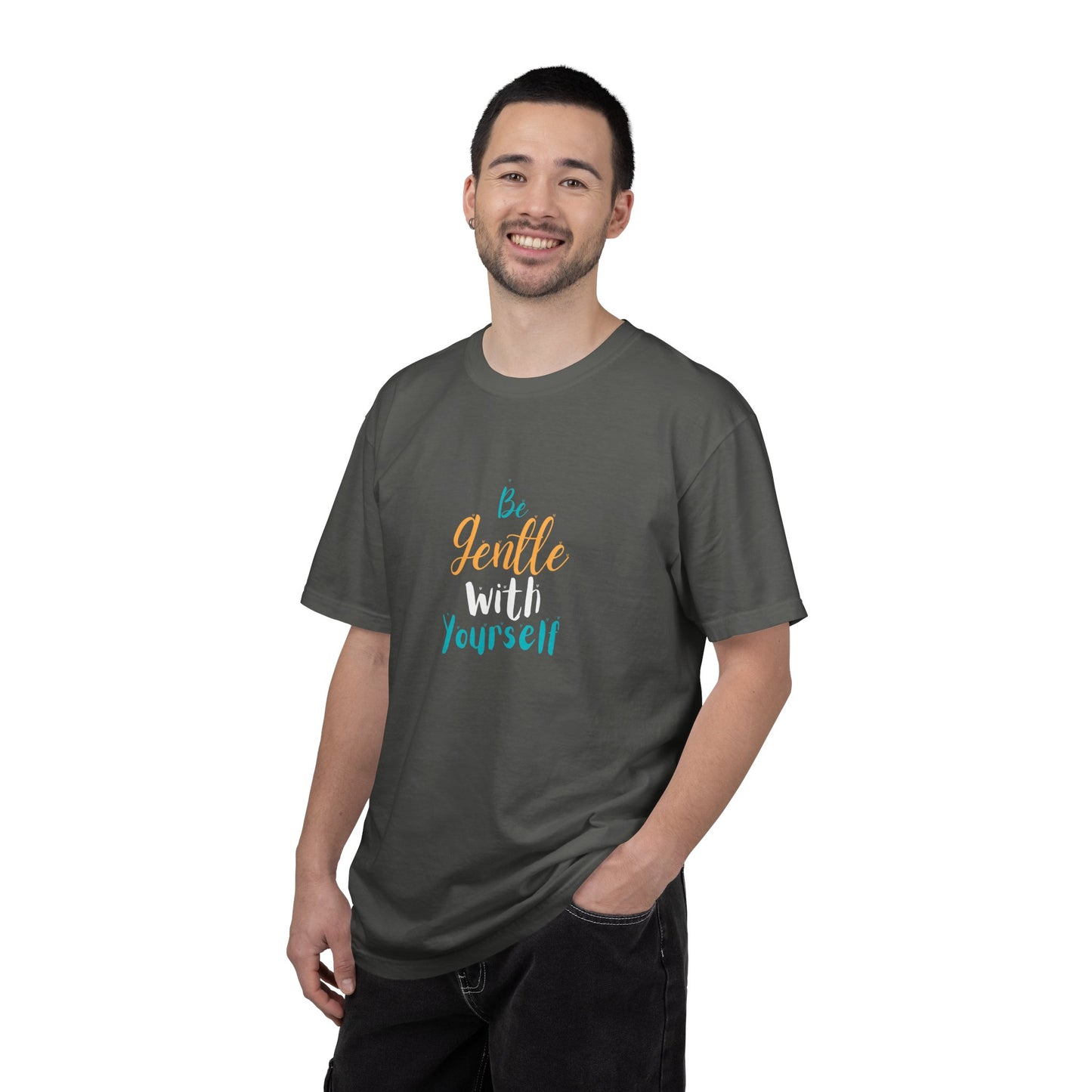 Be Gentle With Yourself T-Shirt — Inspirational Self-Care Tee
