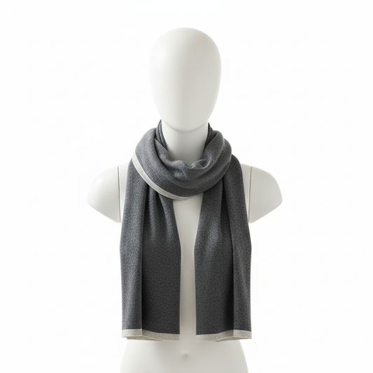 Knitted Cashmere Scarf|Winter Shawl