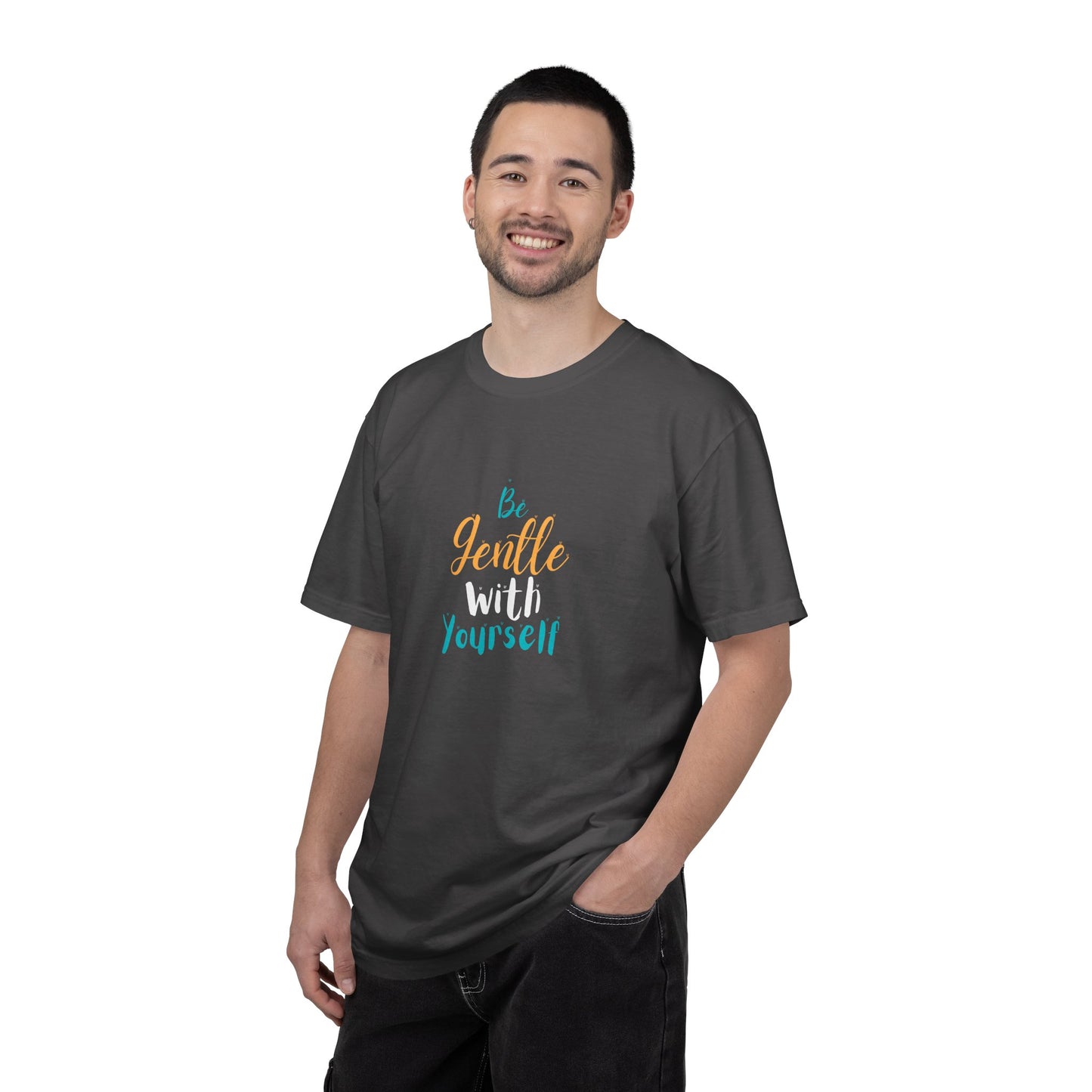 Be Gentle With Yourself T-Shirt — Inspirational Self-Care Tee