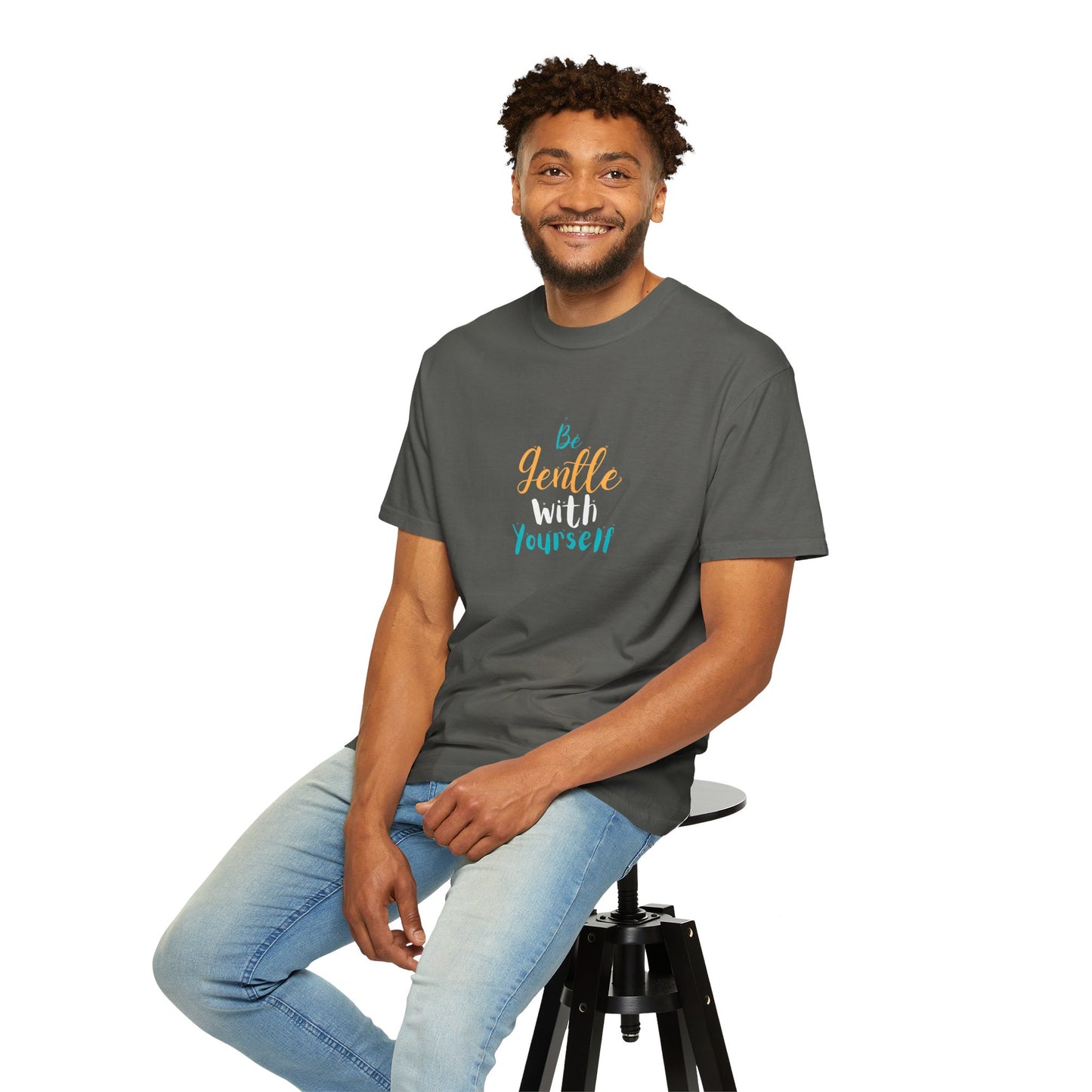 Be Gentle With Yourself T-Shirt — Inspirational Self-Care Tee