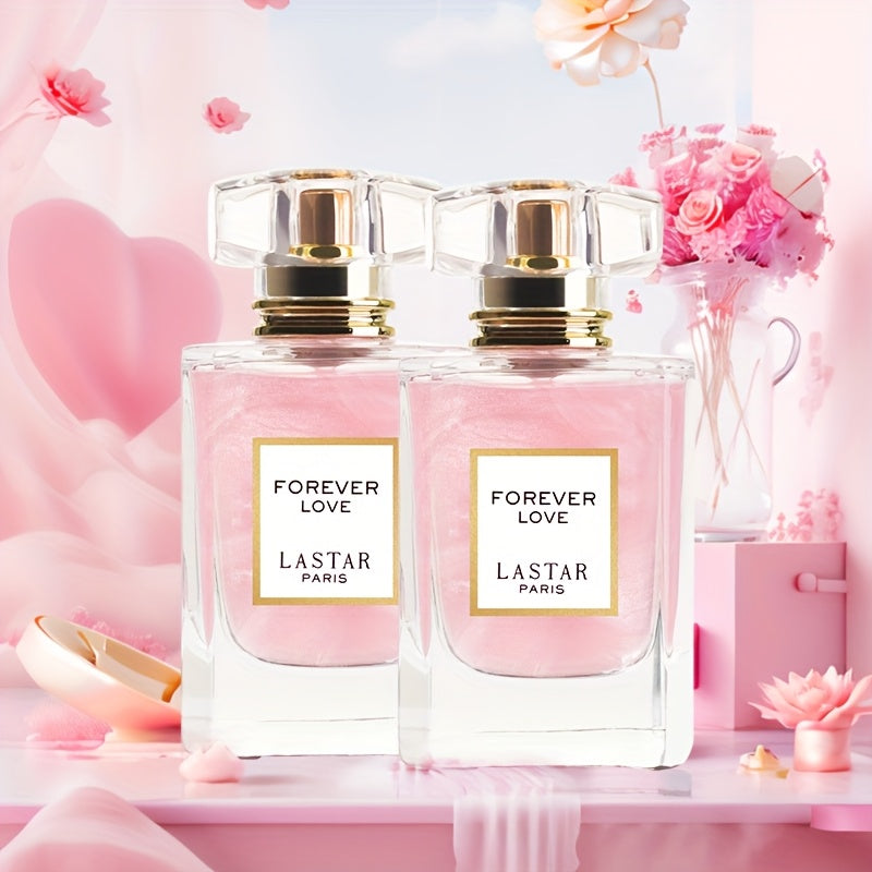 2 Bottles, Women's Long-lasting Perfume, Perfume Spray, Charming Rose, Jasmine Scent, Lasting Show The Charm Of Women, Senior Women's Perfume, A Total Of 110ml, Gift for Women, Holiday Surprise, Valentine's Day, Mother's Day