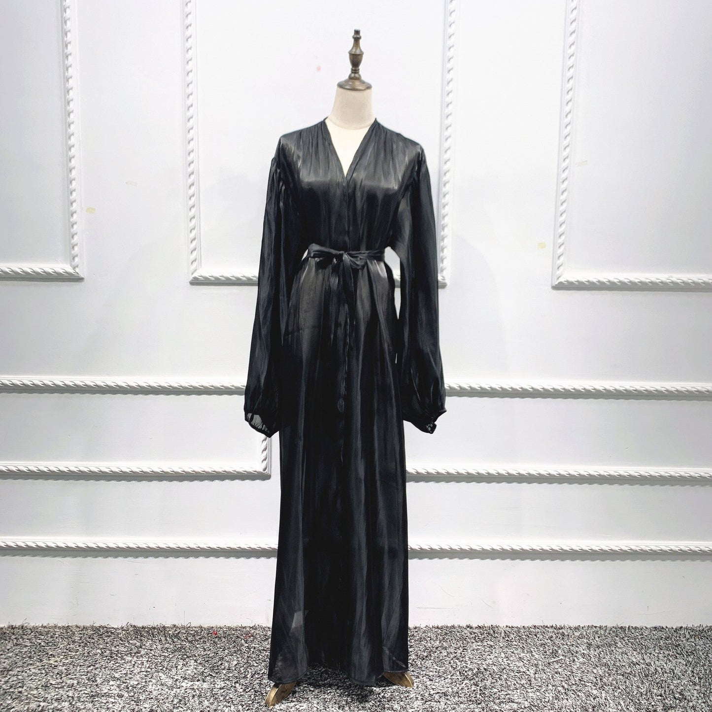 Puff Sleeved Abaya Cape
