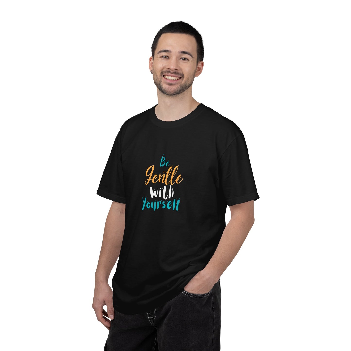 Be Gentle With Yourself T-Shirt — Inspirational Self-Care Tee