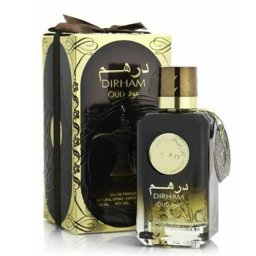 Arabic Dubai Perfume 100 ml Unisex Eau de Parfum Dirham Oud Made in Dubai UAE Long-Lasting Fragrance for Men & Women Dubai Perfume