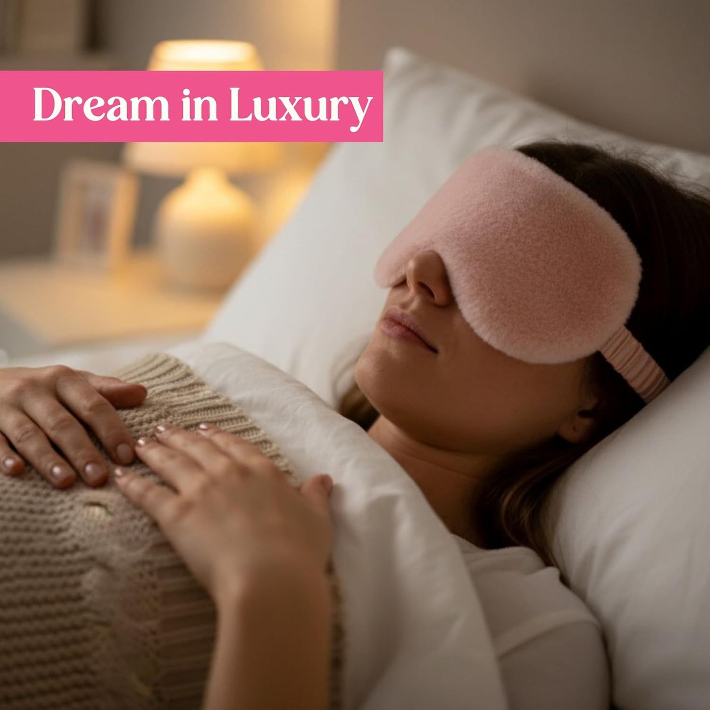 Mother's Day Gift for Her - Birthday Pamper Gifts for Women with 500ml Hot Water Bottle, Socks, Candle, Sleep Mask & Best Wishes Card, Self Care Box, Gifts for Mum, Mother's Day Gift Set