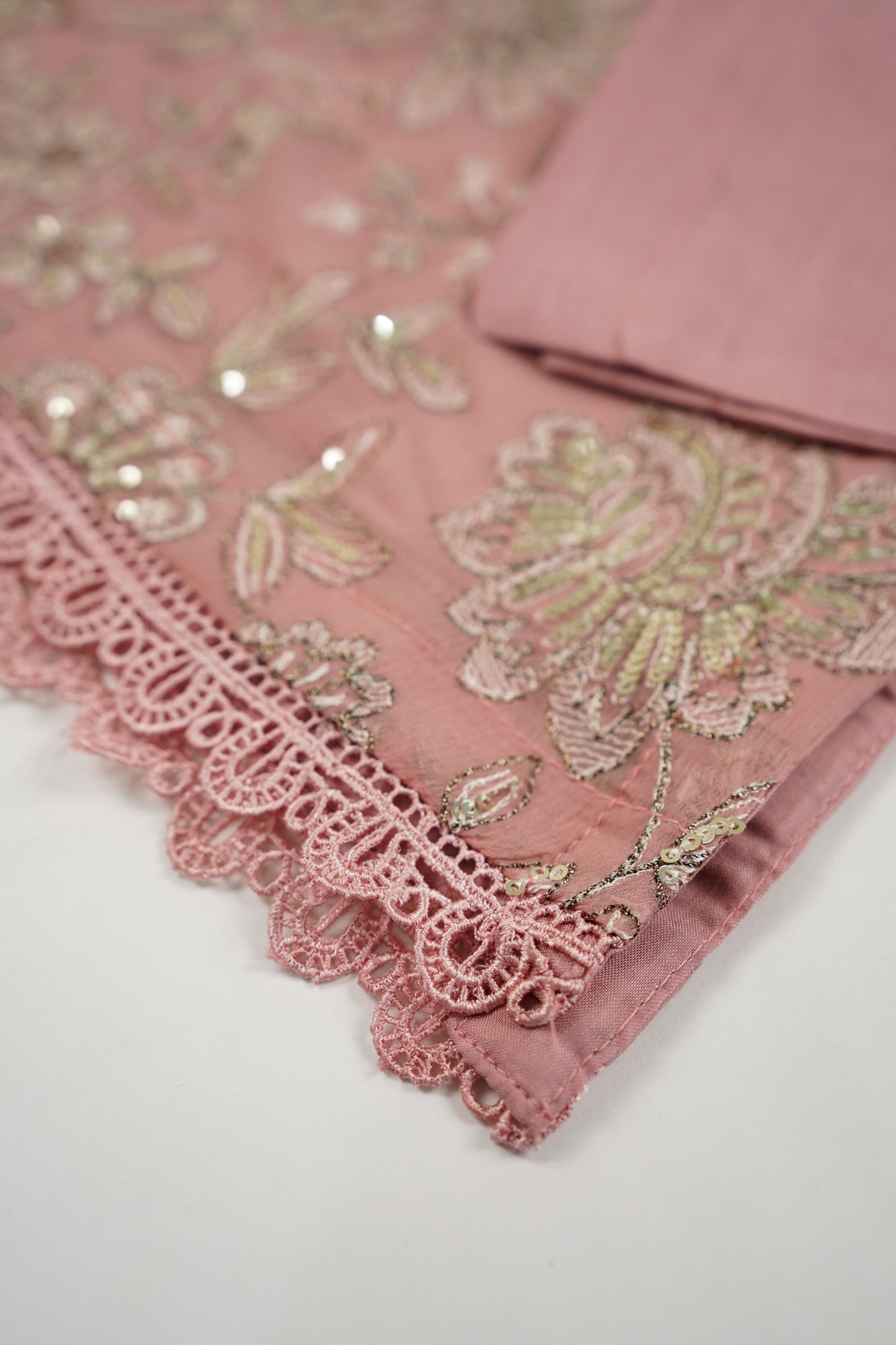 Husan e Jahan - Luxury Chiffon Outfit with Chiffon Dupatta - Ready to Wear - V2 - Eid25 - 06-SD