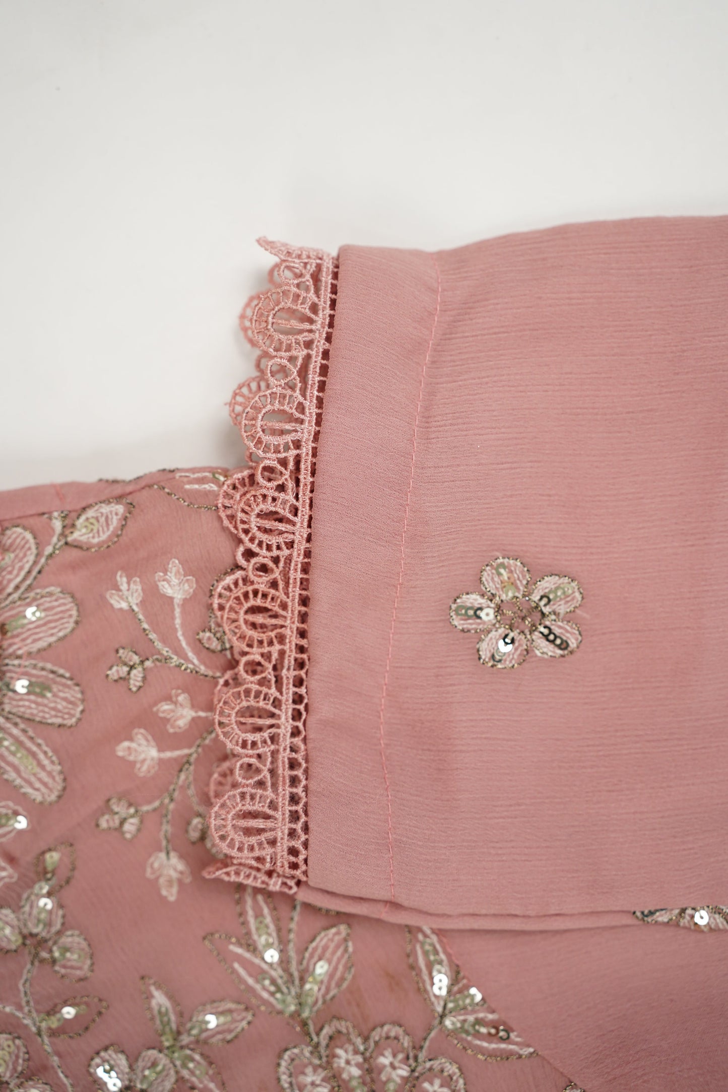 Husan e Jahan - Luxury Chiffon Outfit with Chiffon Dupatta - Ready to Wear - V2 - Eid25 - 06-SD
