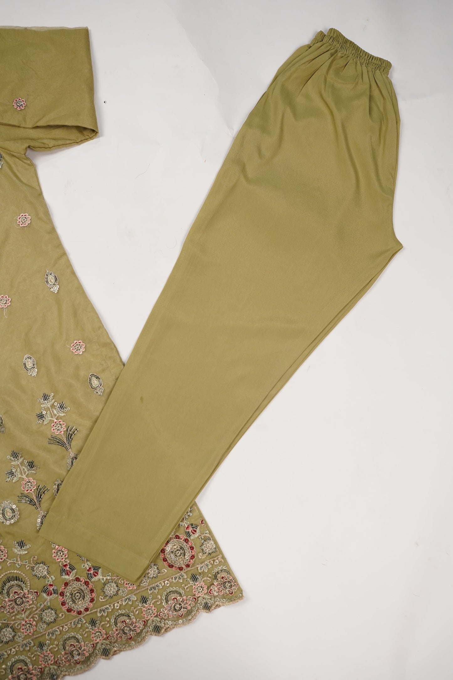 Tehwar - Luxury Organza Outfit - Festive Collection - Ready to Wear - TEHV8D4-SD