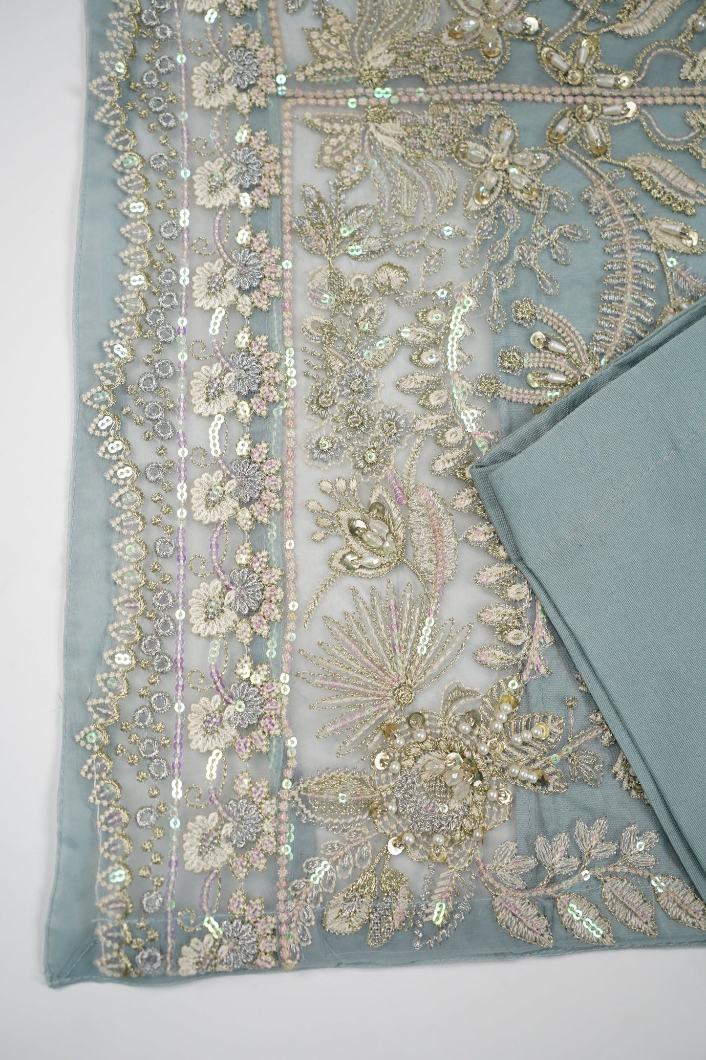 Tehwar - Luxury Organza Outfit - Festive Collection - Ready to Wear - SD -TEHV8D5