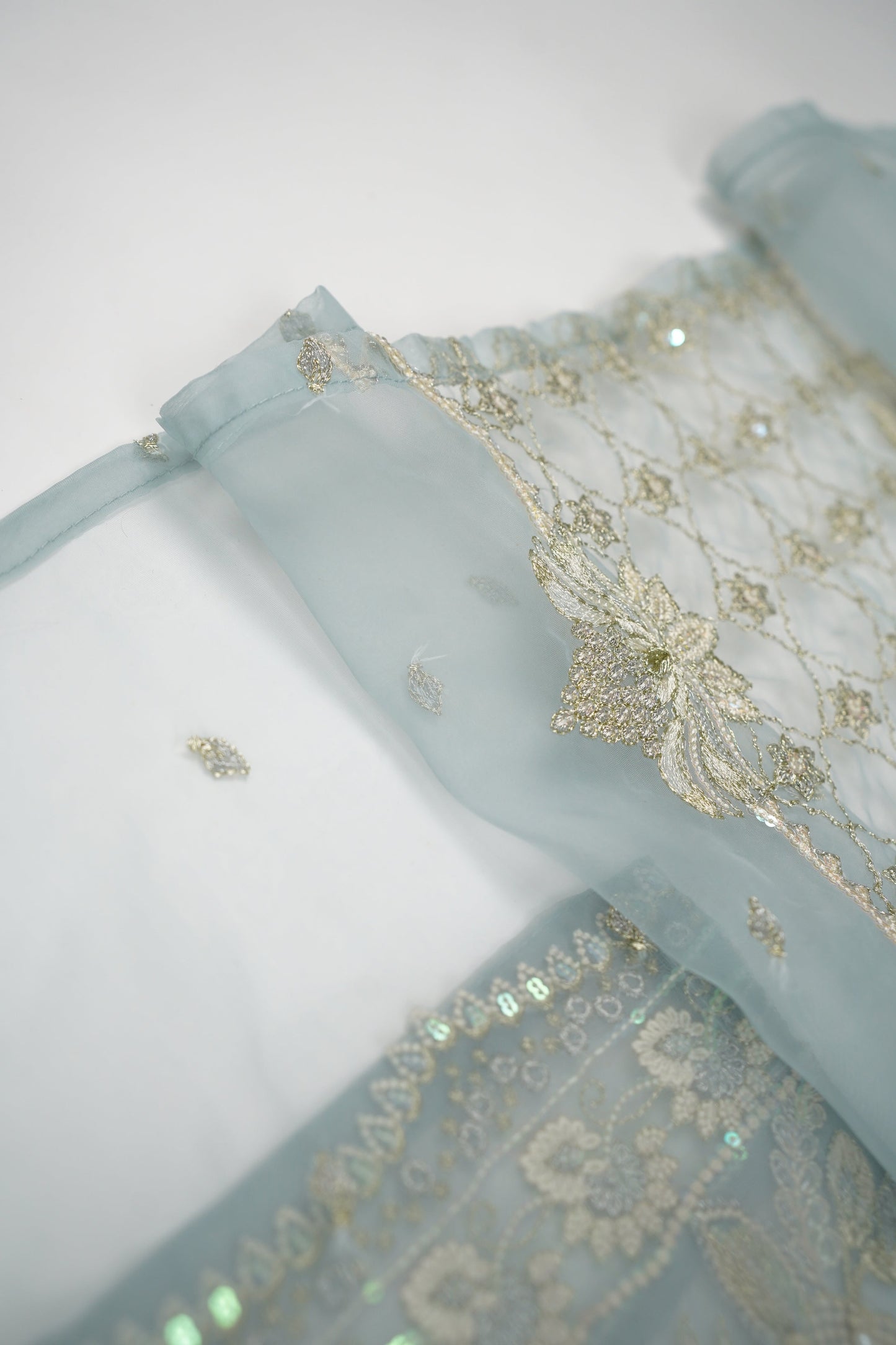 Tehwar - Luxury Organza Outfit - Festive Collection - Ready to Wear - SD -TEHV8D5