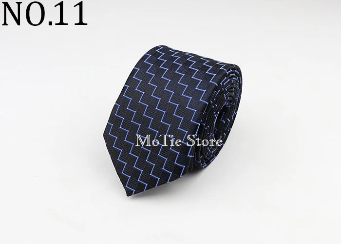 Tie For Men Classic Business Paisley Floral Stripe Plaid Dots 6cm Jacquard Necktie Accessories Daily Wear Cravat Wedding Dress