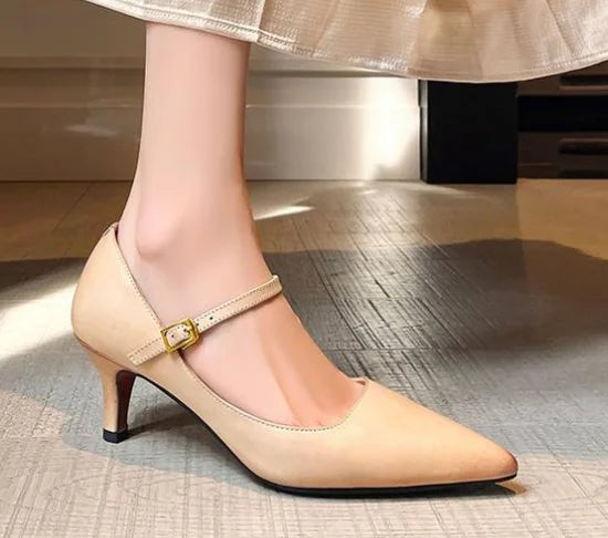 Ladies' Fashionable Pointed High Heels