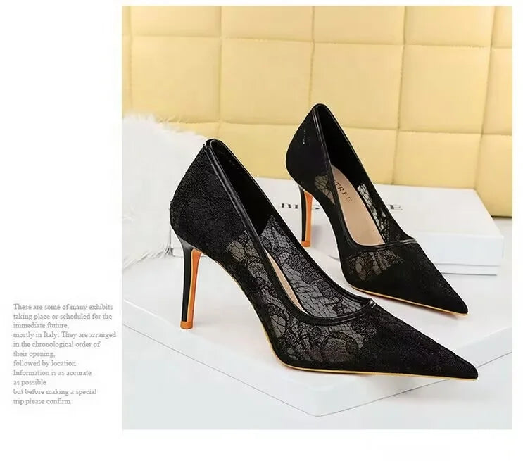 Women's Navy Blue D'orsay Pumps High Quality Bridal Shoes Thin Heels Ankle Strap Closed Toe Sizes 3cm-8cm for Weddings Autumn