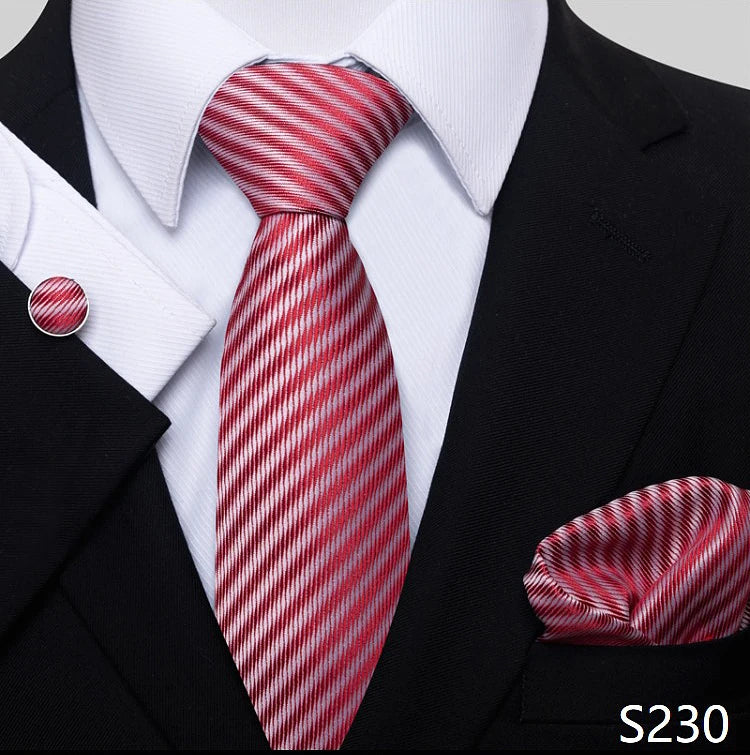 Tie For Men Blue Gold 65 Colors Sale Wedding Present Tie Pocket Squares Set Necktie Suit Accessories Fit Group Holiday Party