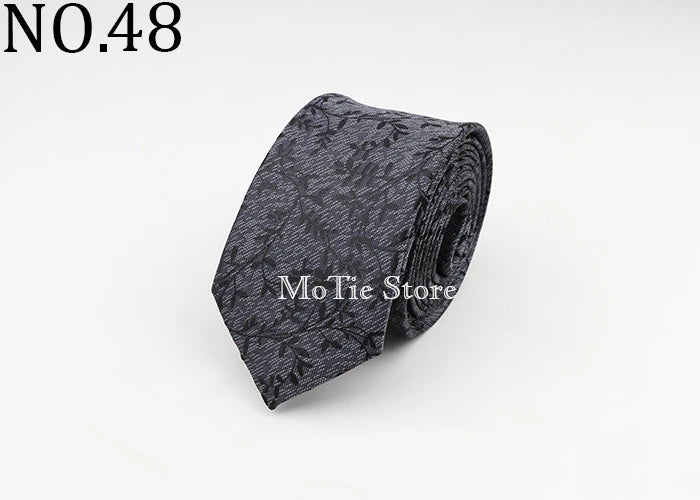Tie For Men Classic Business Paisley Floral Stripe Plaid Dots 6cm Jacquard Necktie Accessories Daily Wear Cravat Wedding Dress