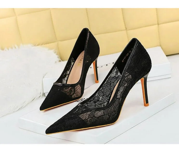 Women's Navy Blue D'orsay Pumps High Quality Bridal Shoes Thin Heels Ankle Strap Closed Toe Sizes 3cm-8cm for Weddings Autumn