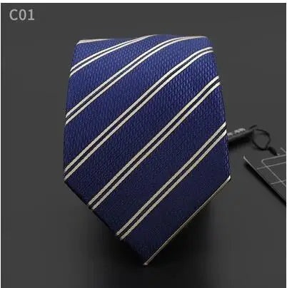 Men Necktie Silk Extended 160 cm Long 8 cm Width Blue Ties Business Wedding Fashion Tall