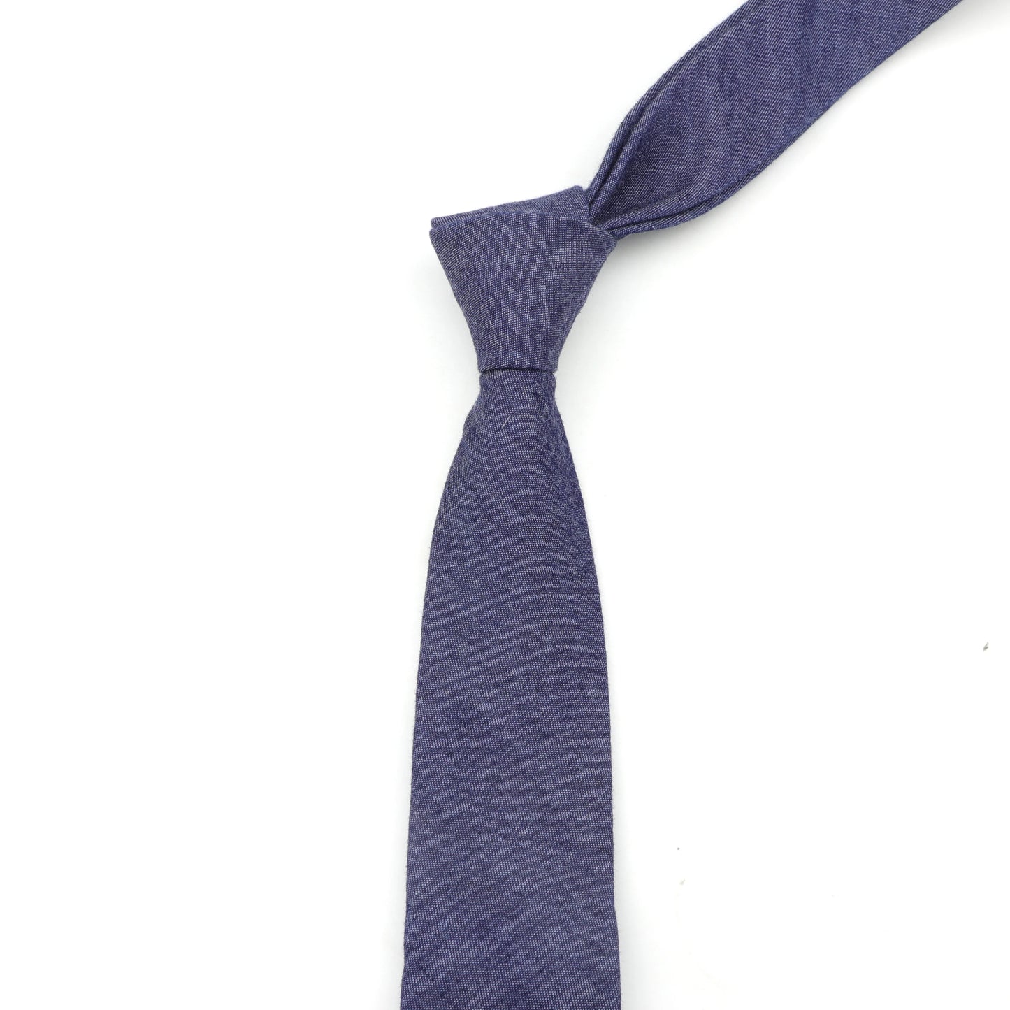 Tie&Clip Set Fashion 6cm Solid Color Linen/Cotton Necktie Bright Ties Pin Clips Clasp Colourful for Men's Clothing Accessories