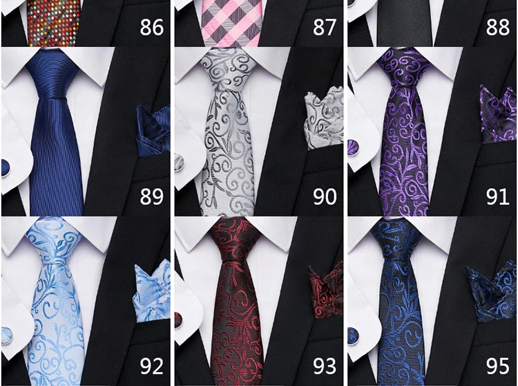 Tie For Men Blue Gold 65 Colors Sale Wedding Present Tie Pocket Squares Set Necktie Suit Accessories Fit Group Holiday Party
