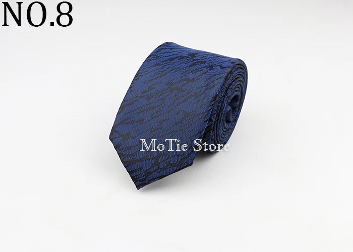 Tie For Men Classic Business Paisley Floral Stripe Plaid Dots 6cm Jacquard Necktie Accessories Daily Wear Cravat Wedding Dress