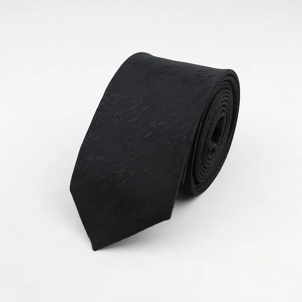 Tie For Men Classic Business Paisley Floral Stripe Plaid Dots 6cm Jacquard Necktie Accessories Daily Wear Cravat Wedding Dress