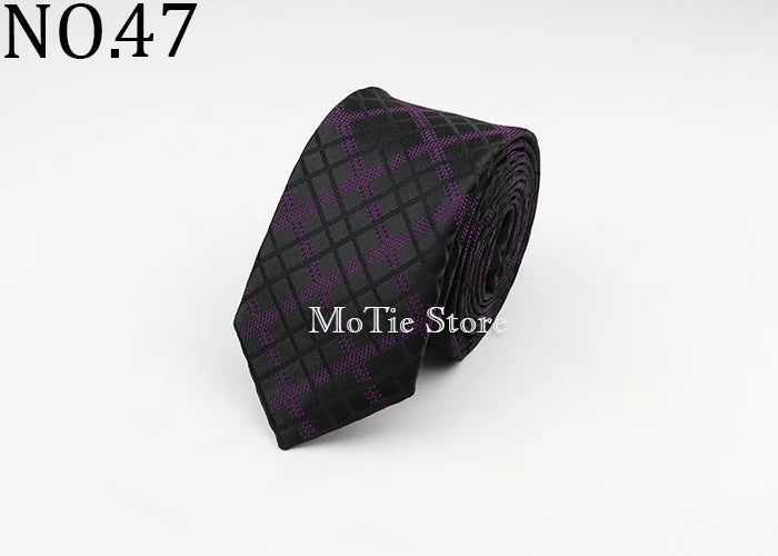Tie For Men Classic Business Paisley Floral Stripe Plaid Dots 6cm Jacquard Necktie Accessories Daily Wear Cravat Wedding Dress