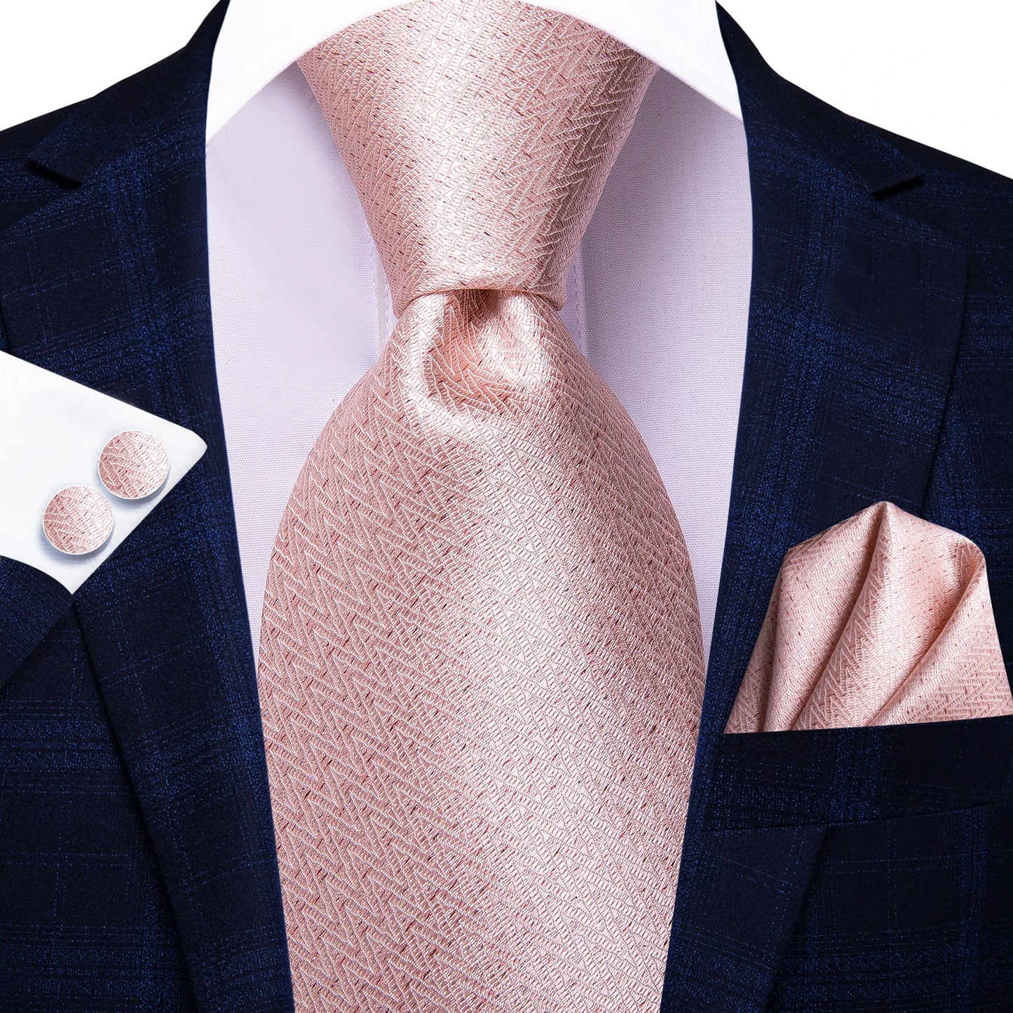 Hi-Tie 100% Silk Luxury Mens Ties Floral Black Gold Ties Paisley NeckTie Pocket Square Cufflinks Set Men's Wedding Party Tie