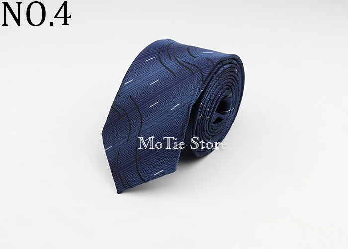 Tie For Men Classic Business Paisley Floral Stripe Plaid Dots 6cm Jacquard Necktie Accessories Daily Wear Cravat Wedding Dress
