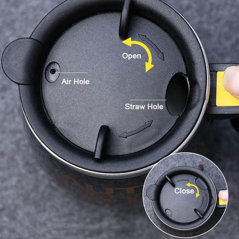 Electric Automatic Self Stirring Magnetic Mug Coffee Milk Mixing Cup Creative Electric Smart Mixer Water Bottle Birthday Gift