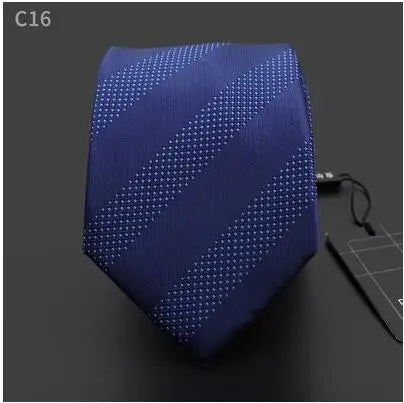 Men Necktie Silk Extended 160 cm Long 8 cm Width Blue Ties Business Wedding Fashion Tall