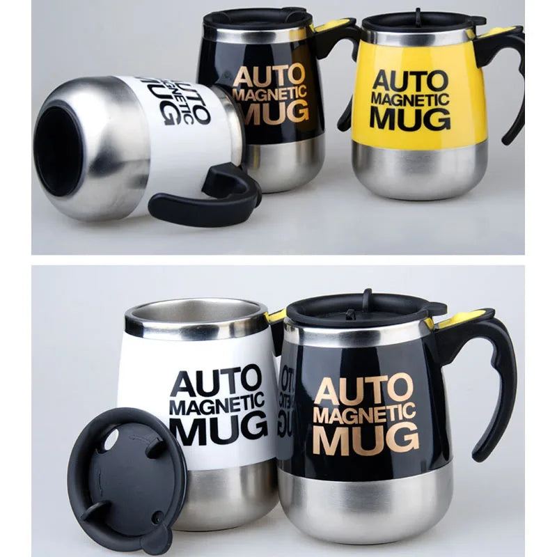Electric Automatic Self Stirring Magnetic Mug Coffee Milk Mixing Cup Creative Electric Smart Mixer Water Bottle Birthday Gift
