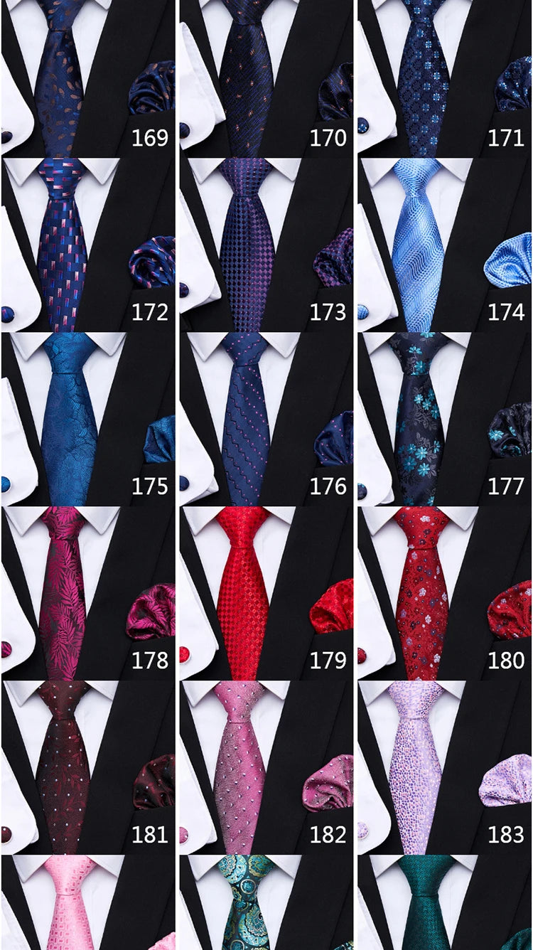 Tie For Men Blue Gold 65 Colors Sale Wedding Present Tie Pocket Squares Set Necktie Suit Accessories Fit Group Holiday Party