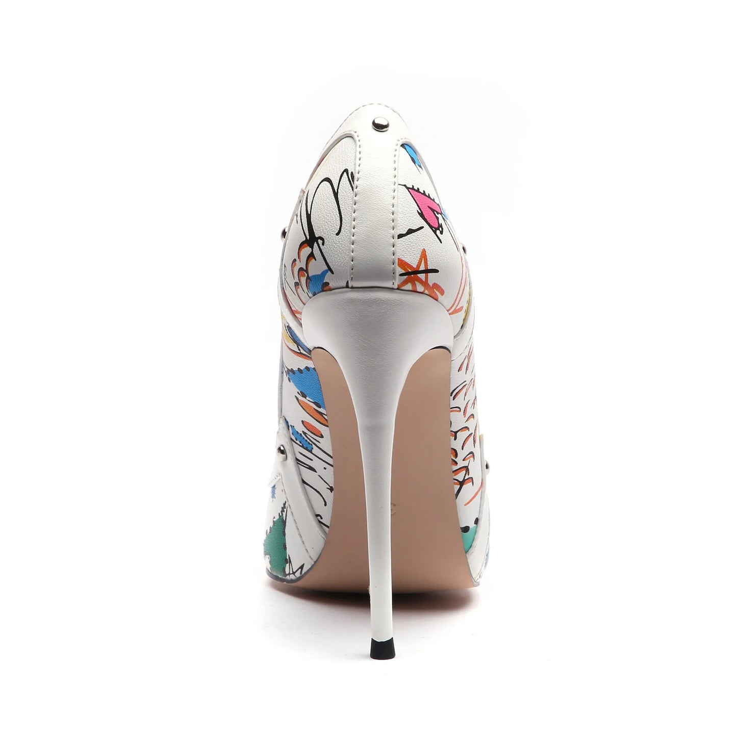Women's New Design High Heel Pumps Hot Sale Ladies Shoes 12cm Thin Heels Rubber Insole for Summer Wedding Fashion Trend Ankle