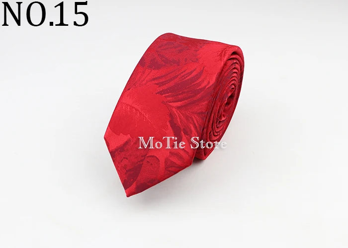 Tie For Men Classic Business Paisley Floral Stripe Plaid Dots 6cm Jacquard Necktie Accessories Daily Wear Cravat Wedding Dress