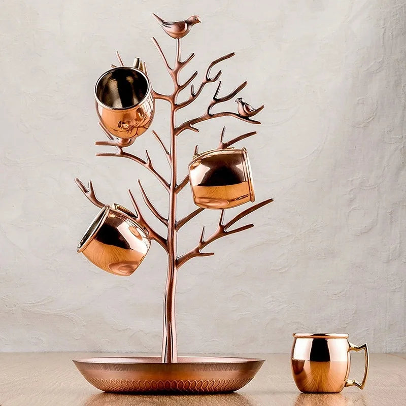 Copper Plated Moscow Mule Shot Glass Mug Mini 60ml Vodka Beer Wine Cup Cocktail Mugs Metal Canecas Travel Bar Drinkware Tools