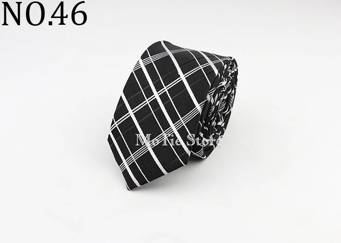 Tie For Men Classic Business Paisley Floral Stripe Plaid Dots 6cm Jacquard Necktie Accessories Daily Wear Cravat Wedding Dress