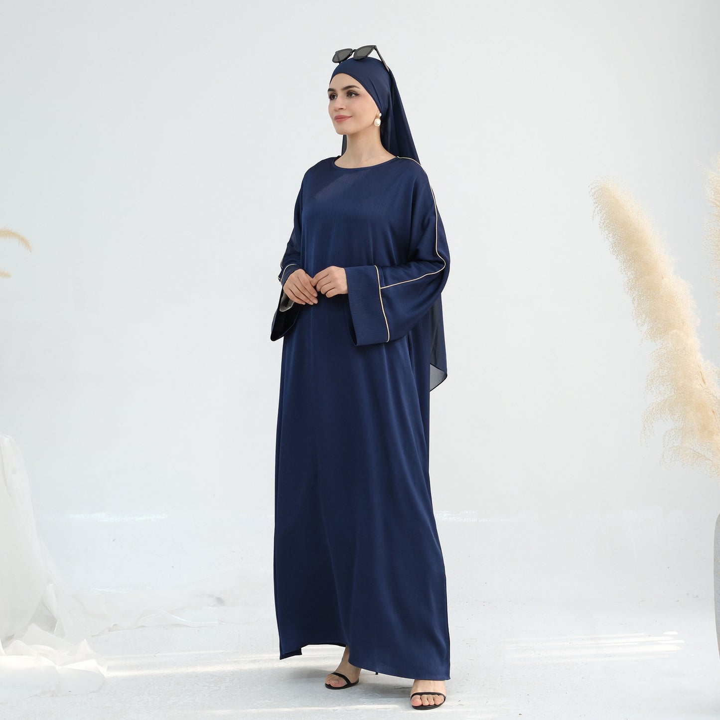 Women Dresses Eid Muslim Abaya Jalabiya Morocco Party Dress Dubai Abayas Kaftan Diamond Satin Islam Vestido Arab Loose Patchwork