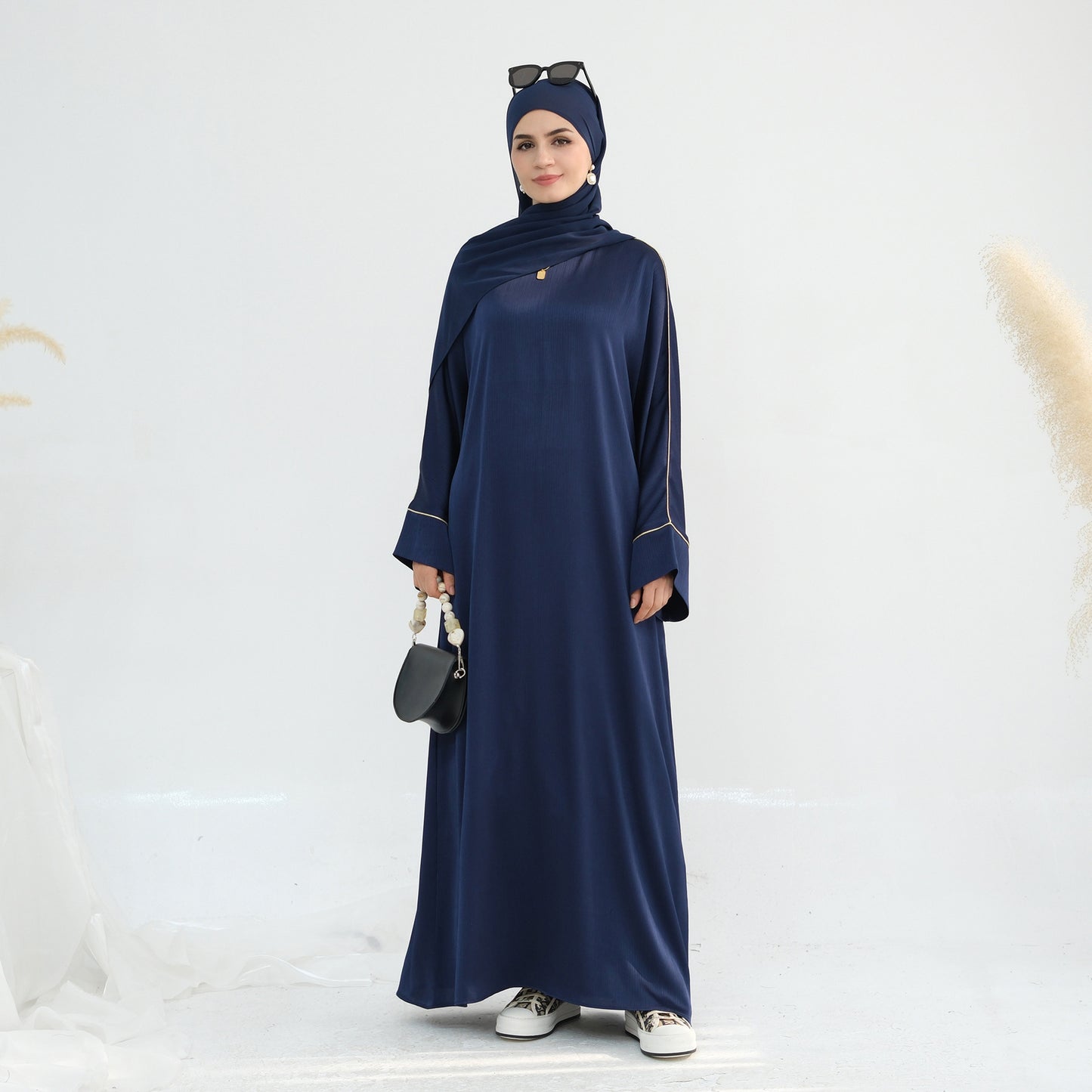 Women Dresses Eid Muslim Abaya Jalabiya Morocco Party Dress Dubai Abayas Kaftan Diamond Satin Islam Vestido Arab Loose Patchwork