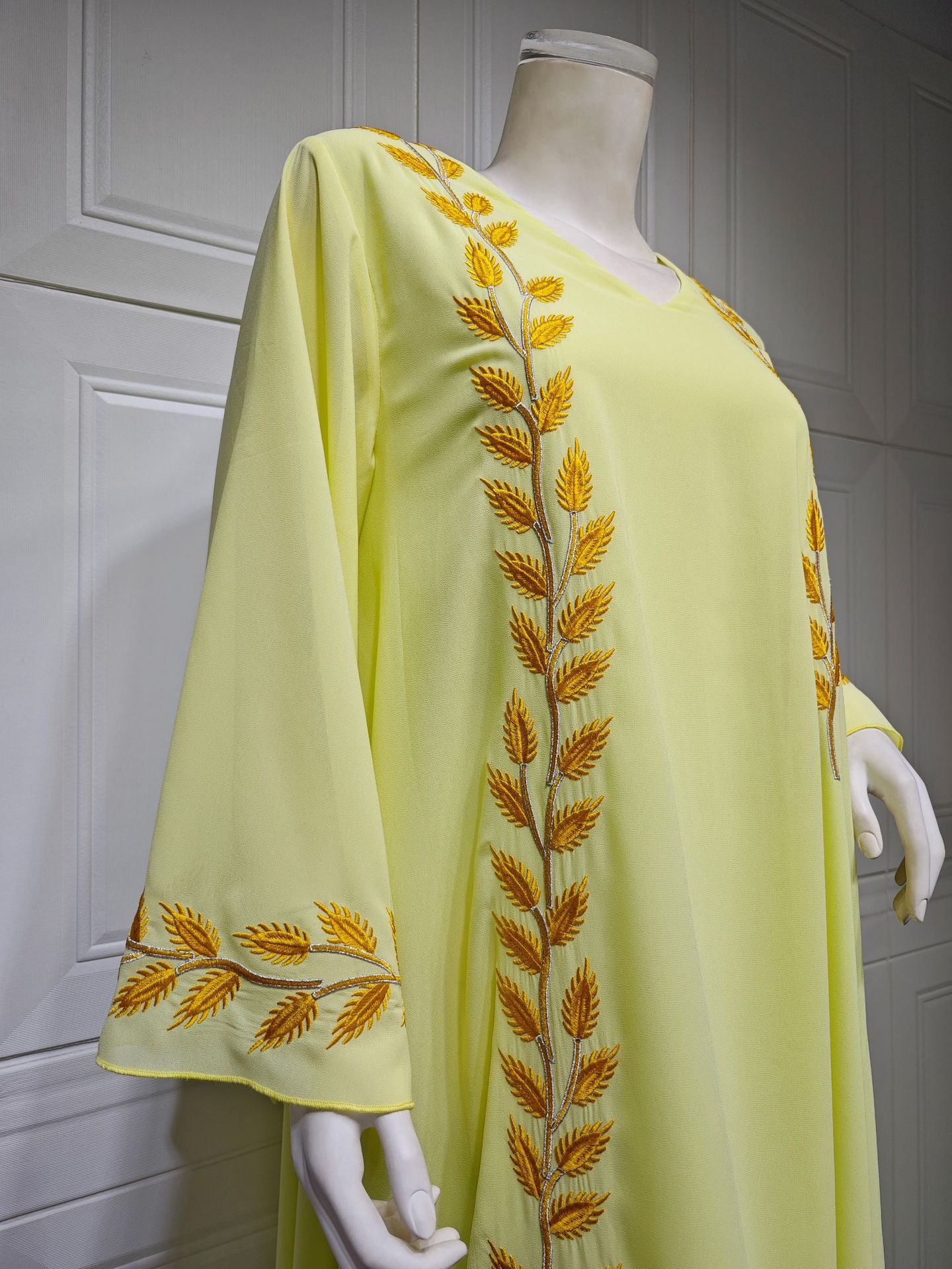 Eid Muslim Abaya for Women Embroidery Dress with Scarf 2 Piece Set Dubai Arab Long Robe Morocco Abayas Kaftan Headscarf Gorgeous