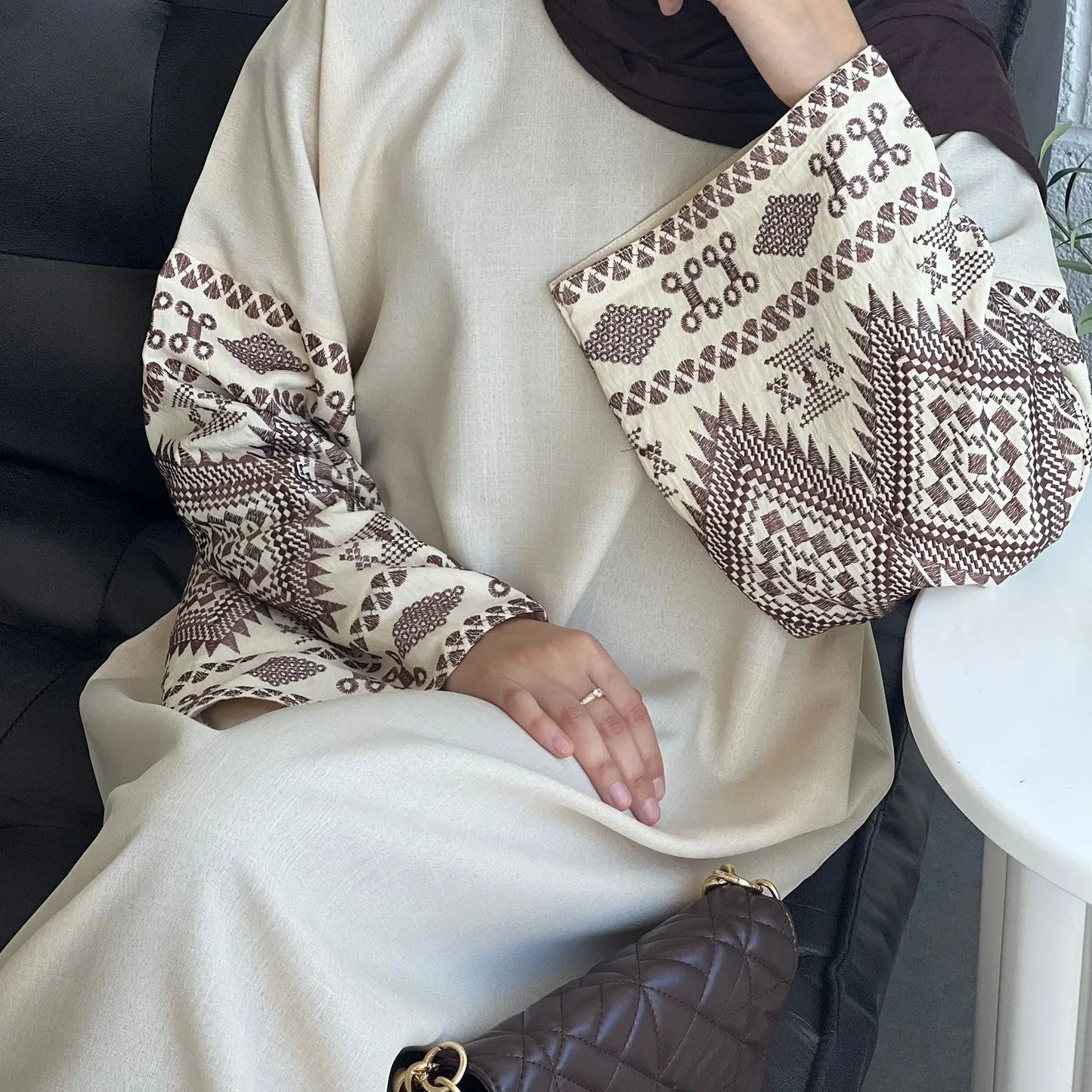 Eid Muslim Abaya for Women Party Embroidery Dresses Kaftan Arab Long Robe Islam Ramadan Dubai Abayas Vestidos Morocco Jalabiya