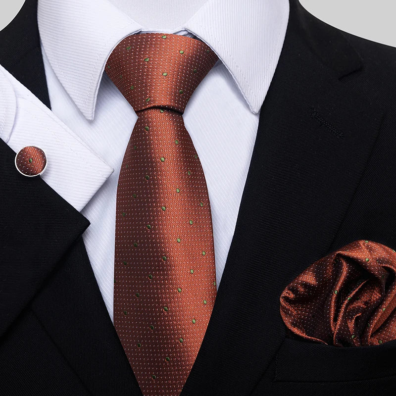 Tie For Men Blue Gold 65 Colors Sale Wedding Present Tie Pocket Squares Set Necktie Suit Accessories Fit Group Holiday Party