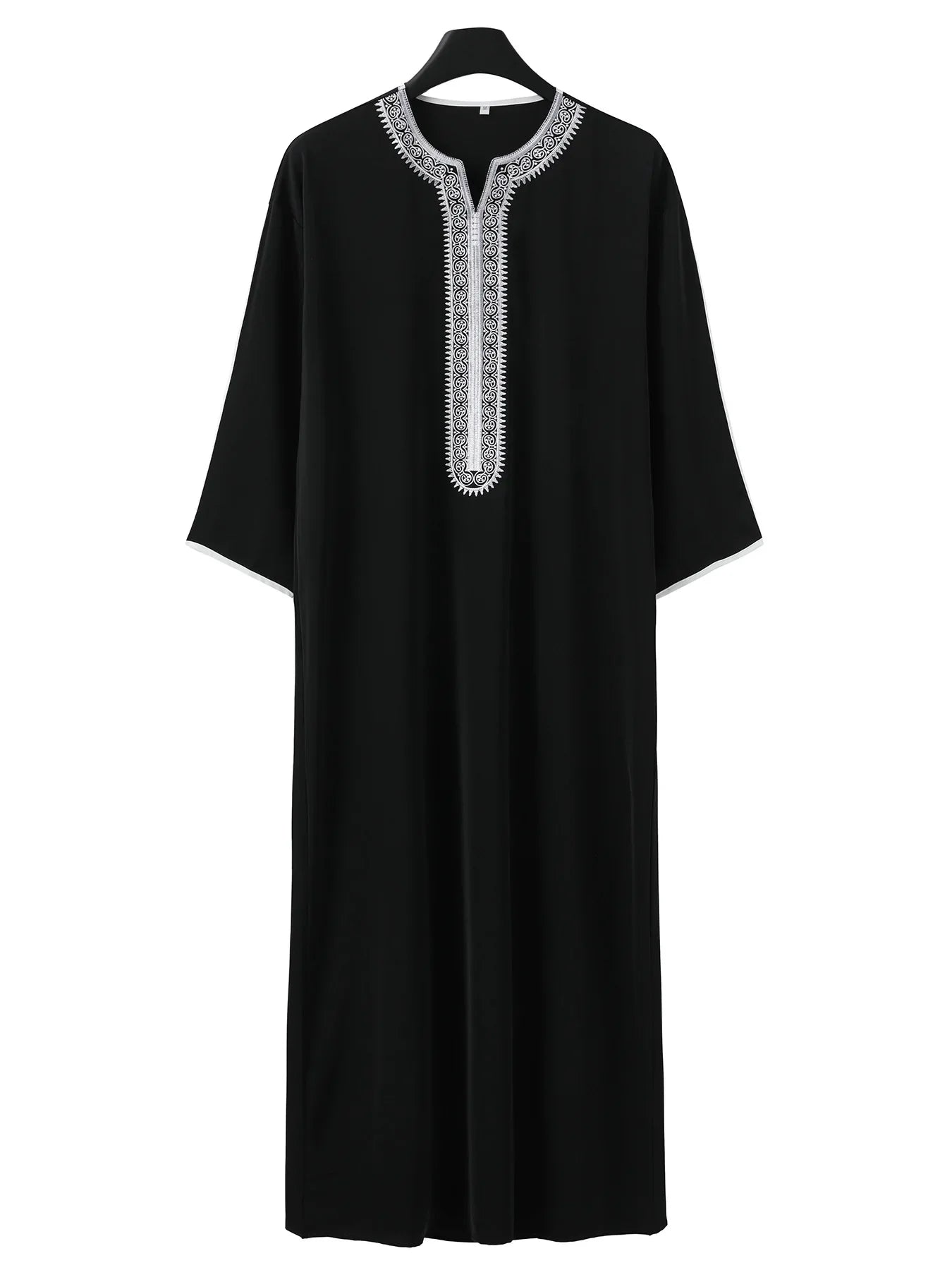2026 Men's Traditional Muslim Clothing Eid Middle East Jubba Thobe Men Thobe Arab Muslim Robes with Short Sleeves Husband Gift
