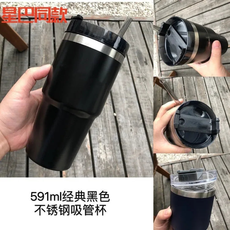Best Seller  Stainless 304 Steel Insulated Mug For Large Capacity Practical Mugs, Coffee Mugs, Car Mugs